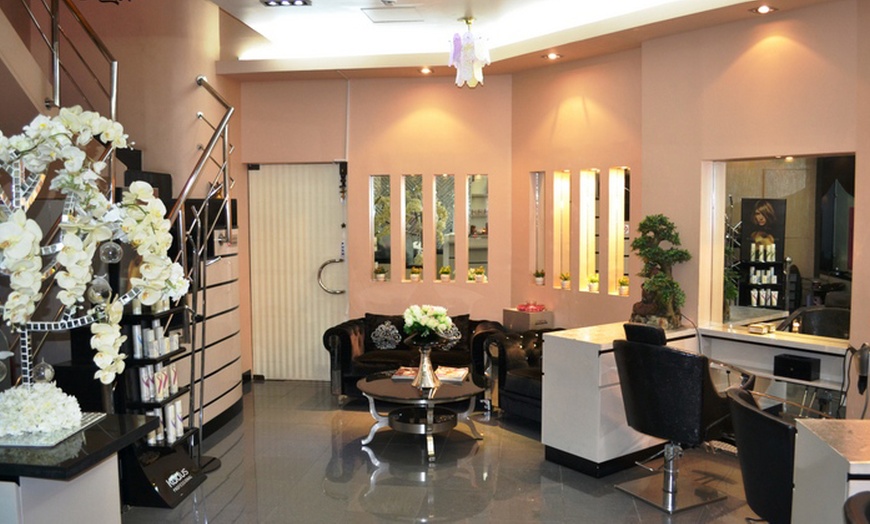 Image 2: Nail Services with Blow-Dry at Belle Ame Salon