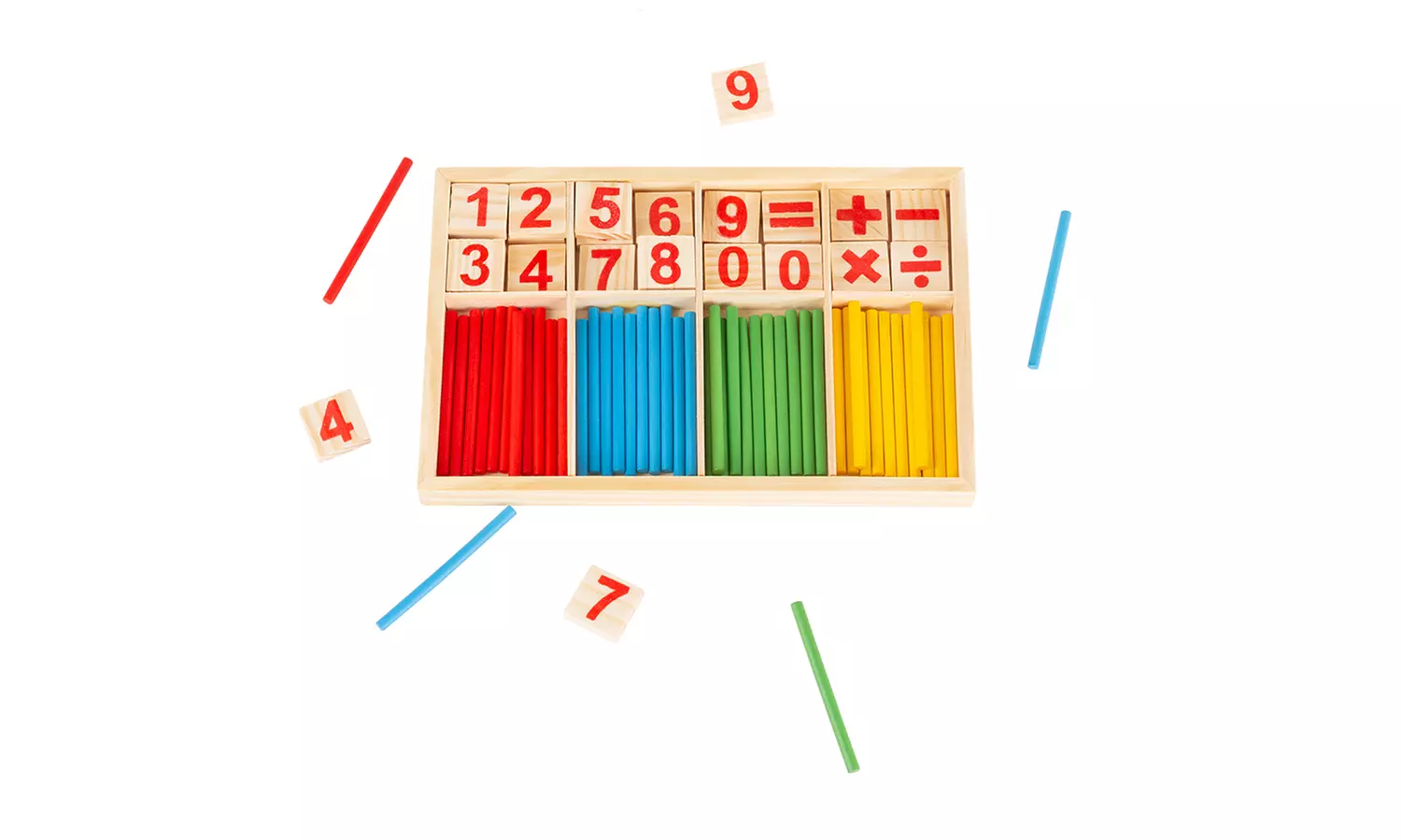 Montessori Math Manipulatives Kids Learning Toy - Second Medium