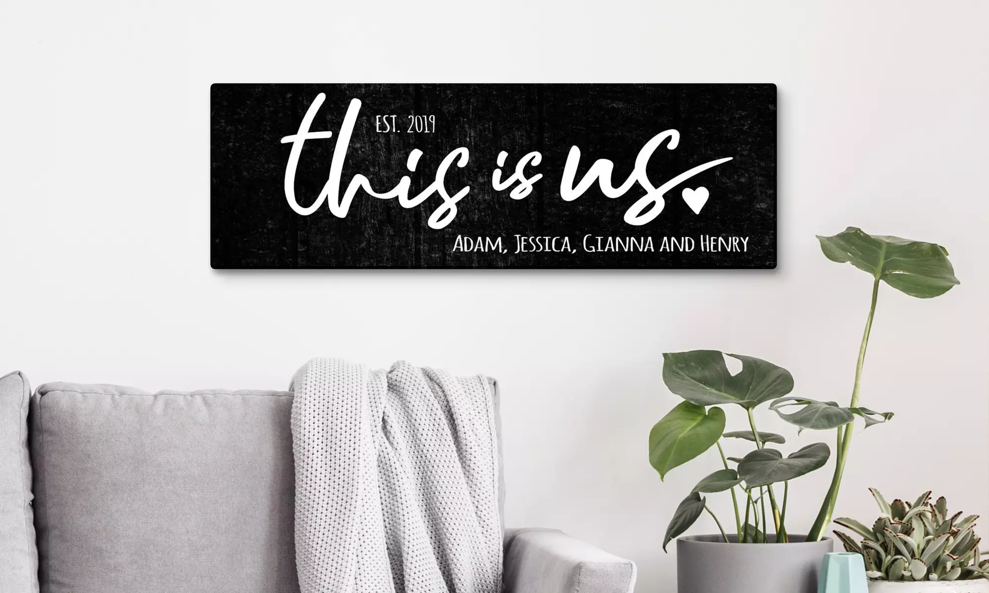 Create Custom Family Wall Signs to Personalize Your Space