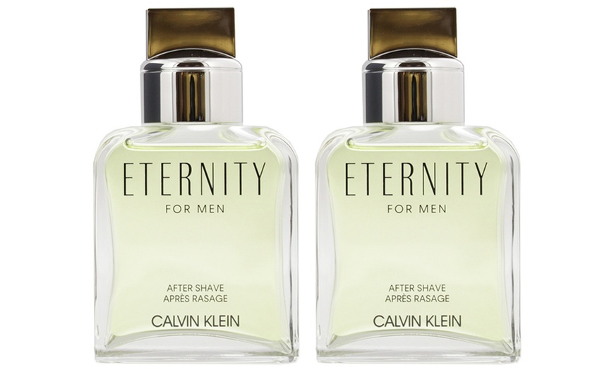 Image 2: One or Two Packs of Calvin Klein Eternity for Men Aftershave 100ml