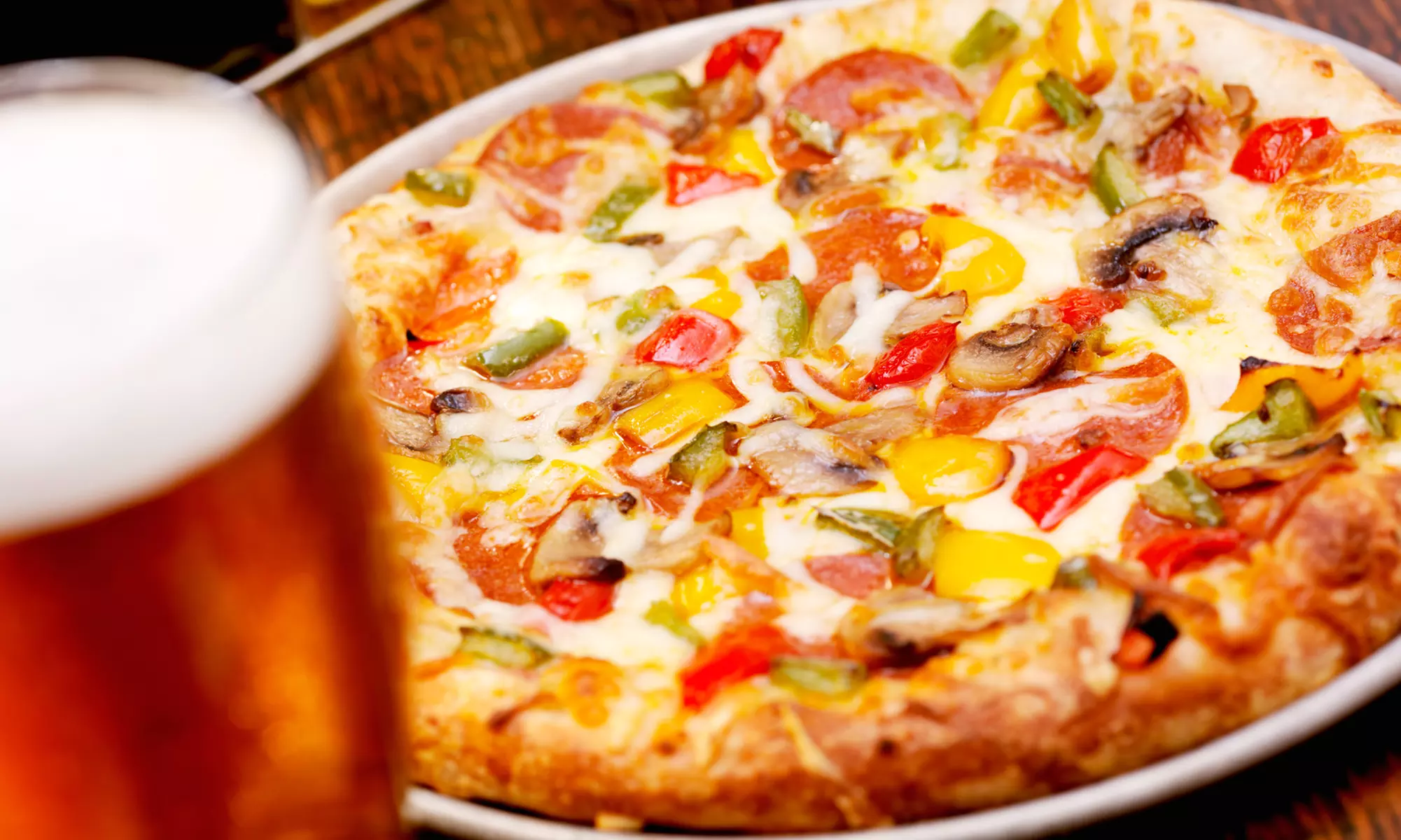 Menu pizza fritta con dolce e birra per 2, 4 o 6 persone da Deal With Devil (sconto fino a 53%) - Primary Image