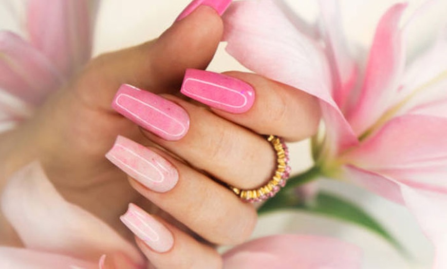 Image 1: Treat Yourself to a No Polish Manicure or/and Pedicure