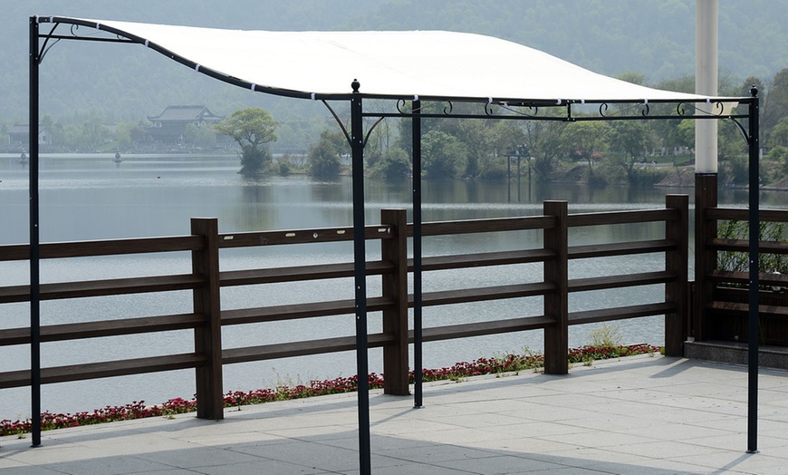 Image 9: Wall Mounted Gazebo