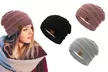 1x oder 2x Unisex Beanie-Mütze in Schwarz, Grau oder Rosa - Second Medium