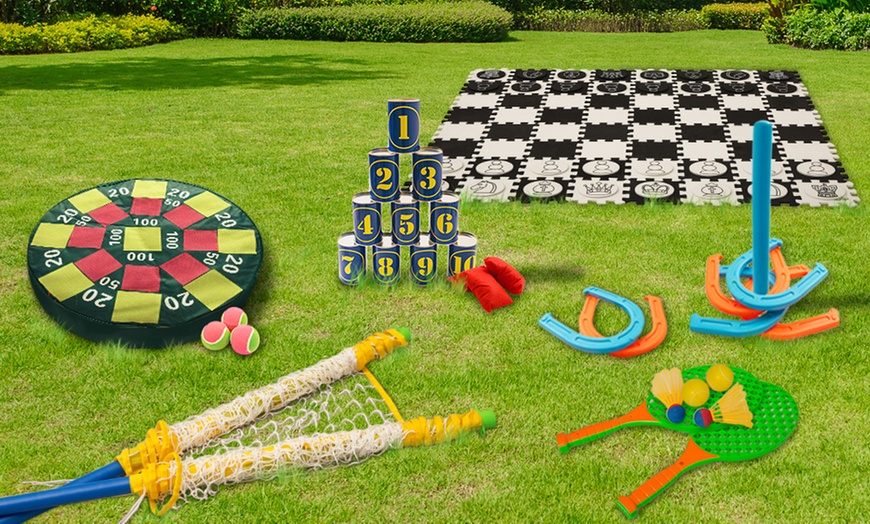 Image 1: Selection of Garden Games