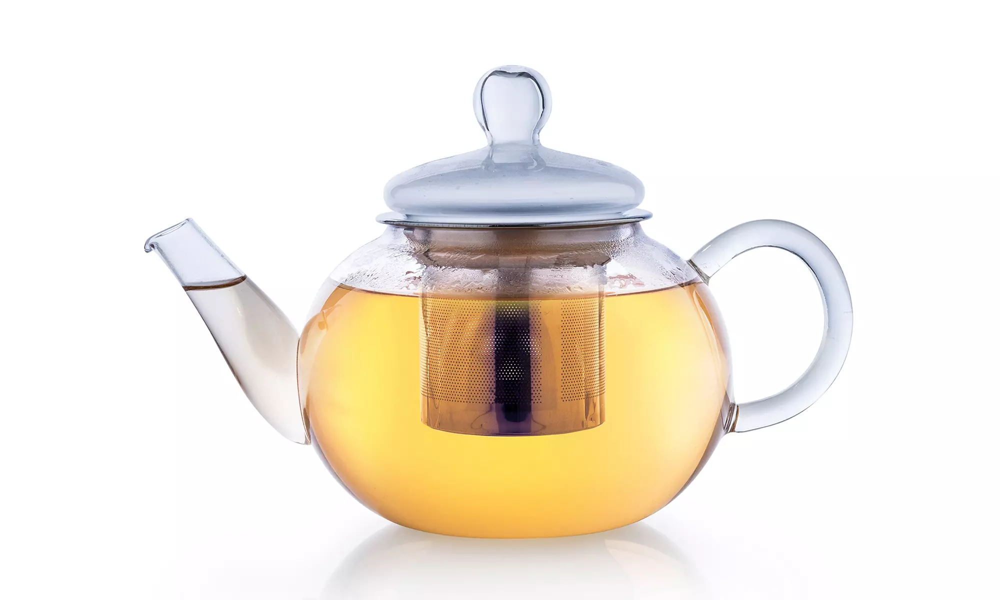 Creano Borosilikatglas-Teekanne oder Edelstahl-Stövchen