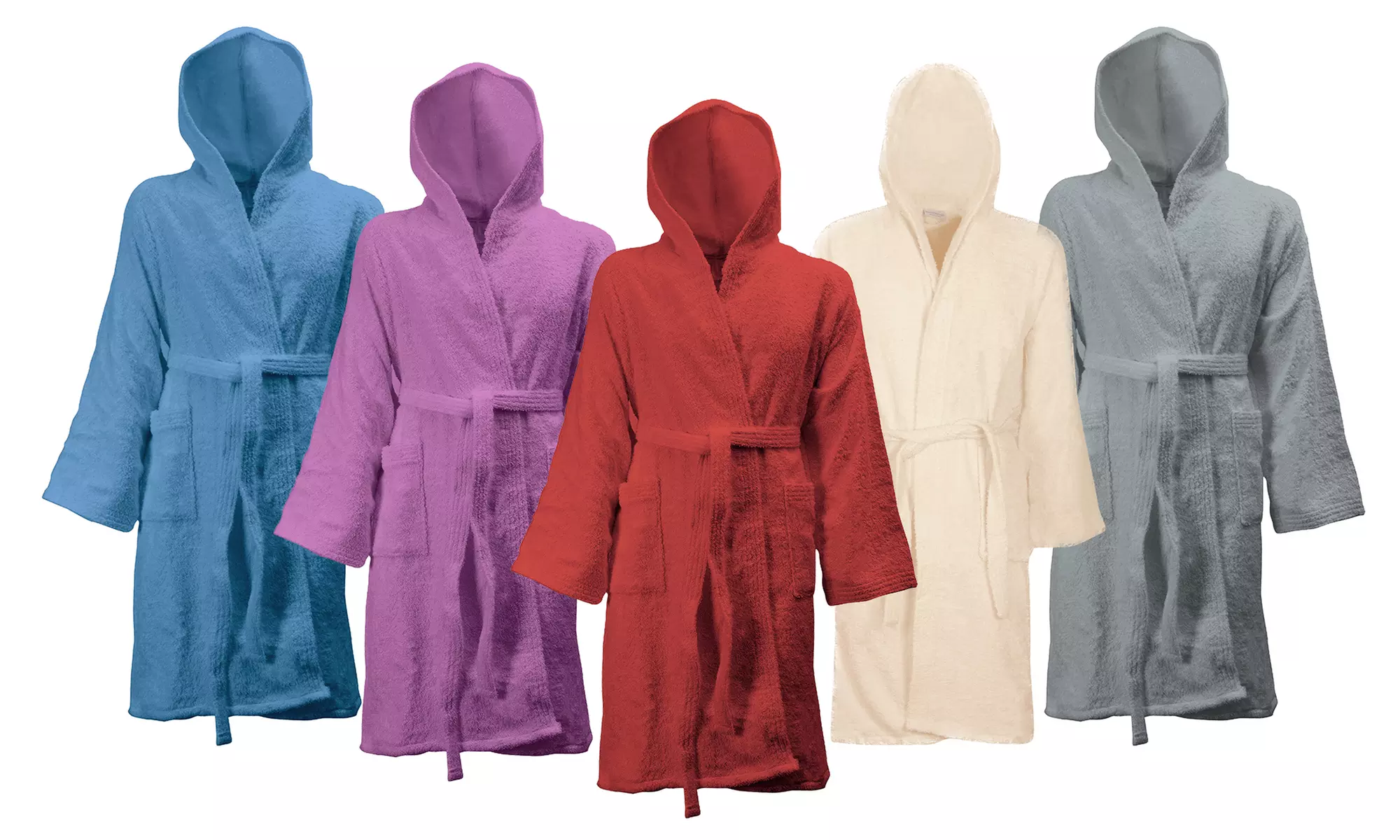 Peignoir 100 % coton épais, taille et coloris au choix - Primary Image