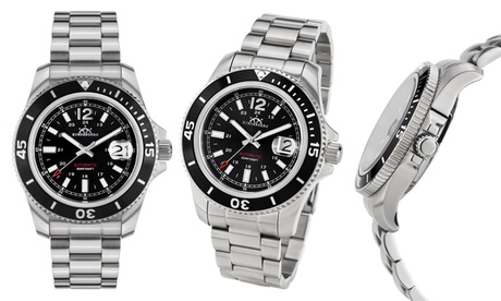 Orologio automatico Diver Professional con vetro in zaffiro della marca svizzera Hindenberg