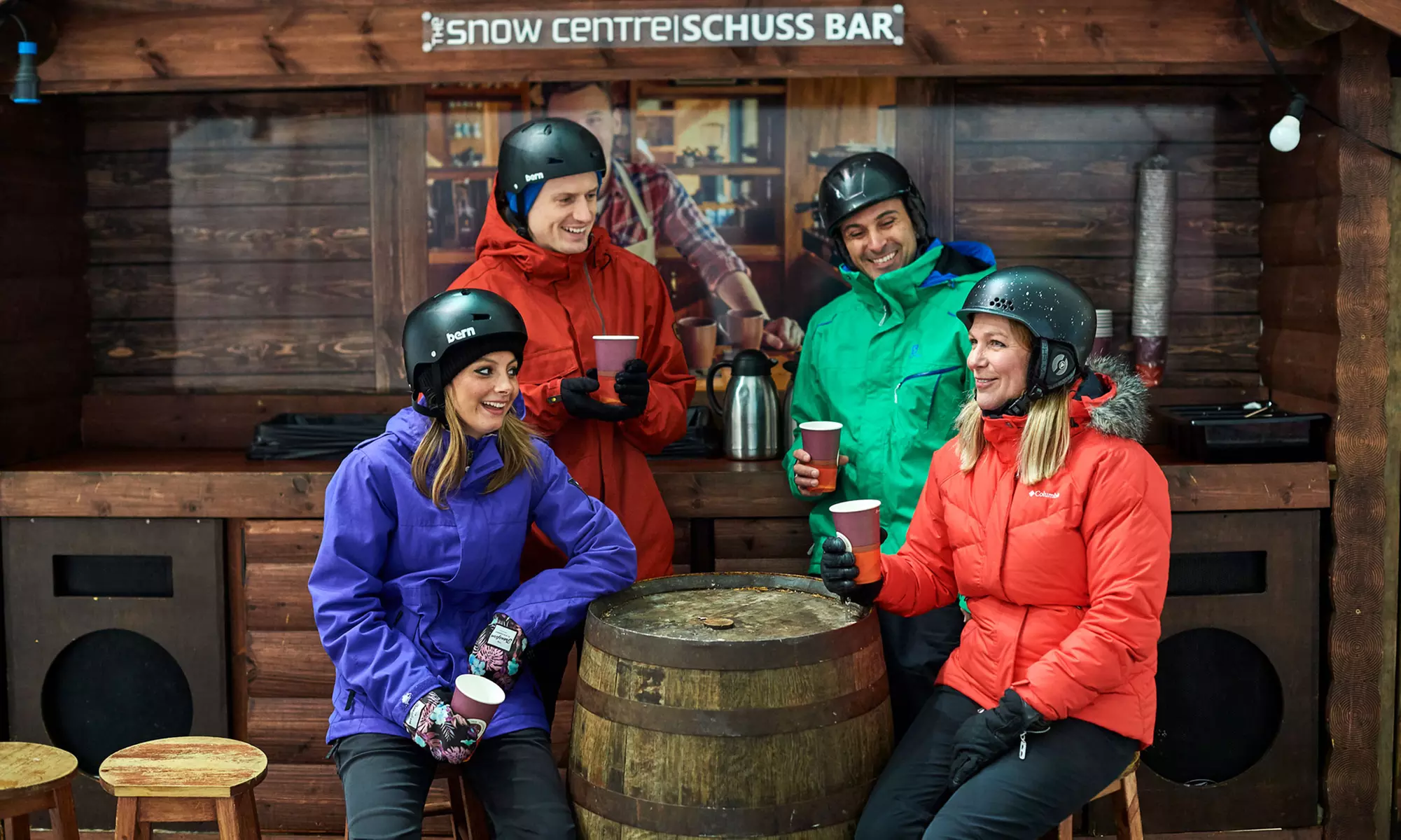 Enjoy a 2- or 5-Hour Ski or Snowboard Group Lessons with a Hot Drink