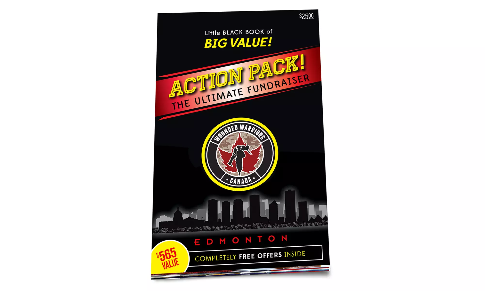 C$25 for One Edmonton Action Pack Book from MediaScene (C$565 Value)  - Primary Image