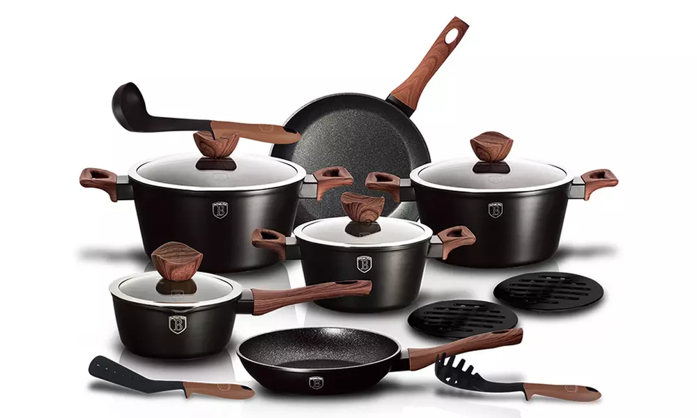 Batteries de cuisine Berlinger Haus en aluminium forgé, tous feux dont induction - Primary Image