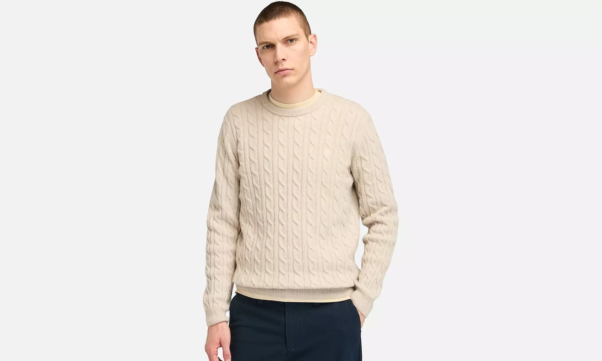Maglione Timberland® uomo in lana Merinos