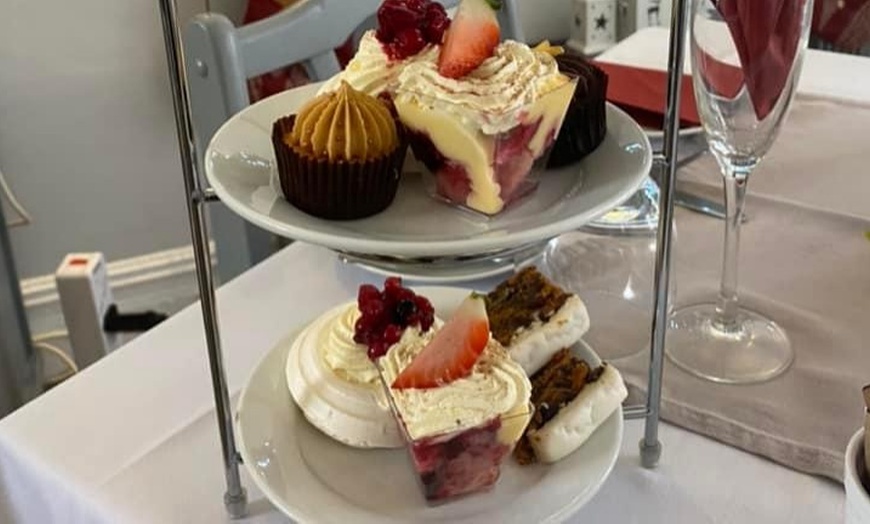 Image 1: Traditional Tea at Bradbury's of Blackpool