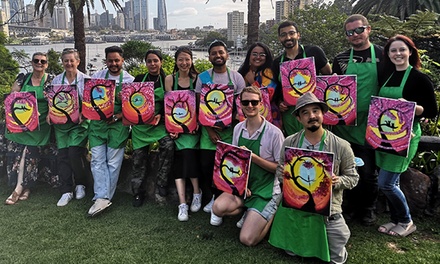 Paint and Sip Night for One - Art Bubbles