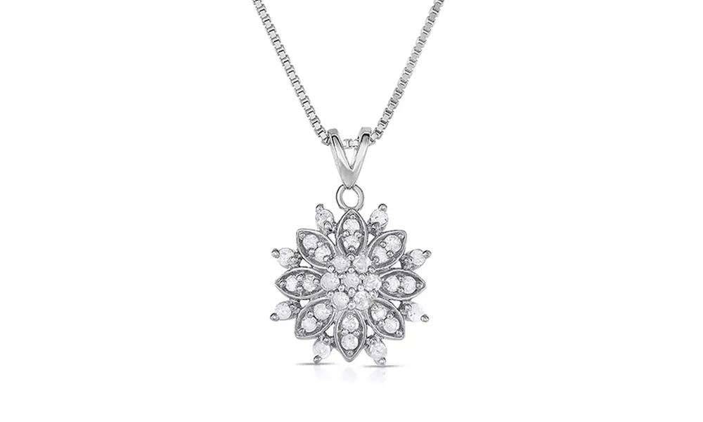 Clearance: 1/2 CTTW Diamond Pendants - Second Medium