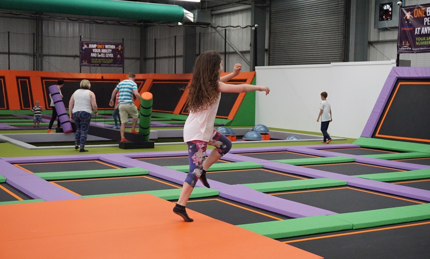 Image 4: Trampoline Park Access