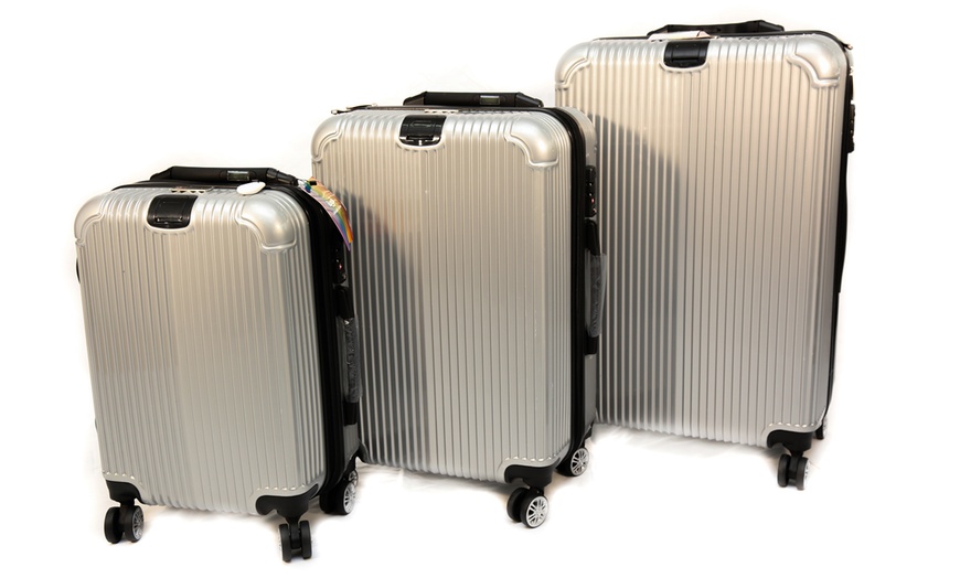 Image 7: Hard Cover Luggage Set 