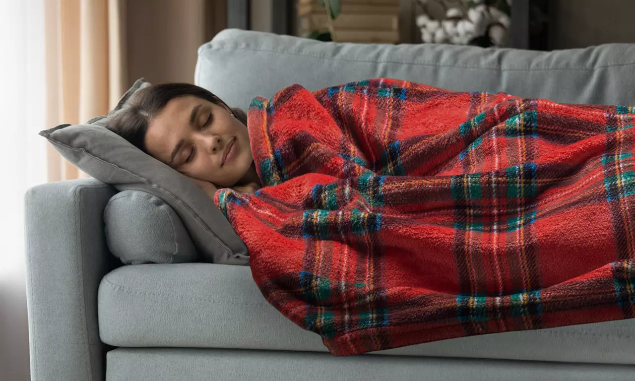 Caldo plaid morbido tartan, scozzese