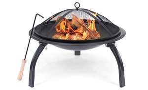 Portable Fire Pit BBQ