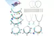  Laromni 66-Piece Charm Bracelet & Necklace Kit for Girls DIY Jewelry Making - Second Medium