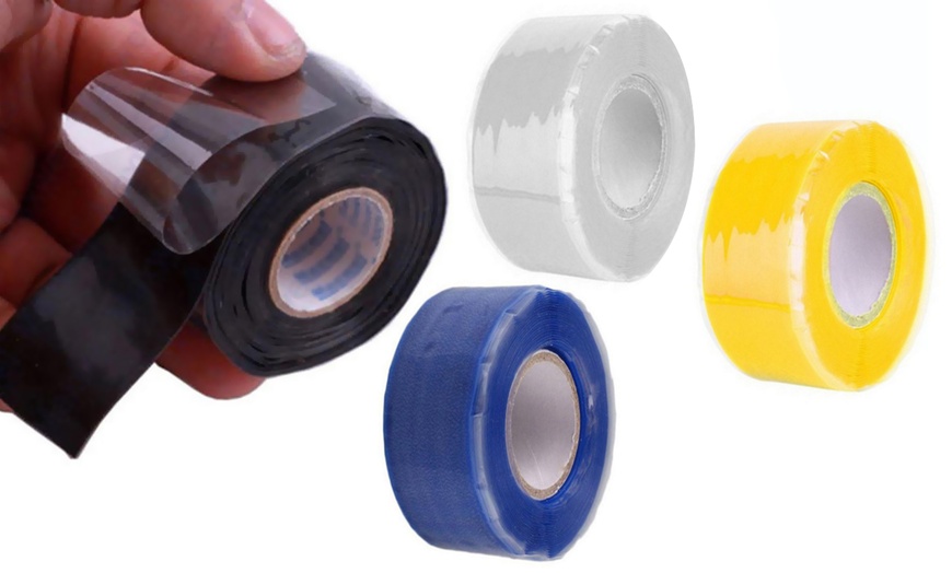 Image 1: Strong Fibre Waterproof Tape