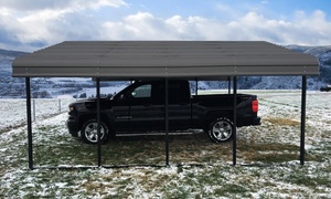 Arrow Galvanized Steel Carport