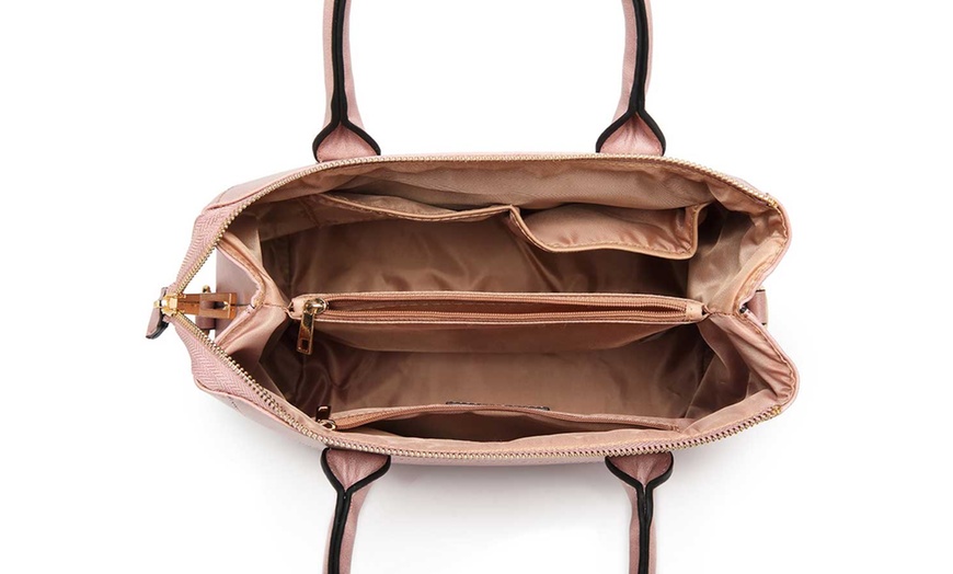 Image 16: Silk Scarf Shoulder Bag