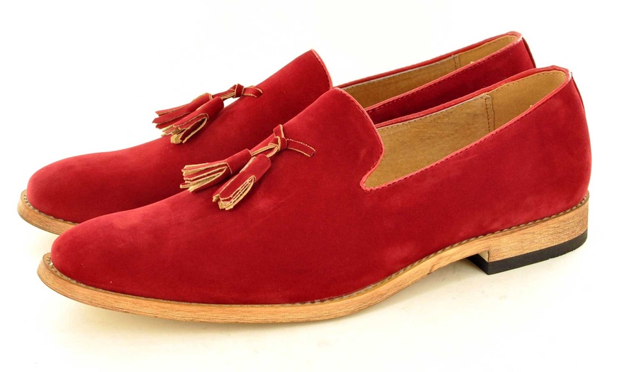 Image 20: Slip-On Tassel Loafers