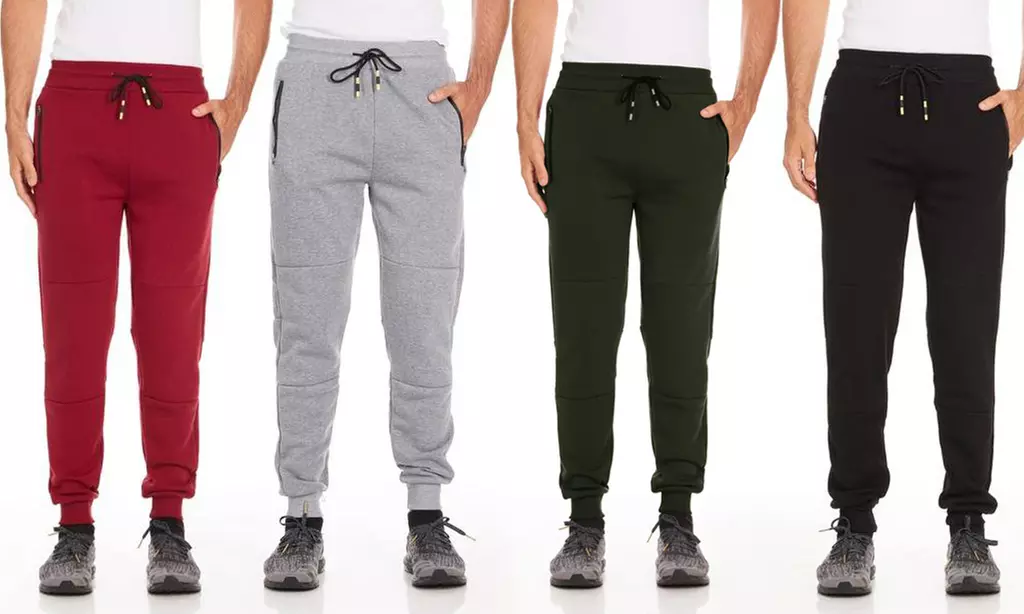 2-Pack Vertical Sport Men's Tech Fleece Joggers (S-2XL) - Primary Image