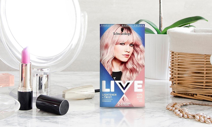 Image 3: 1 ou 2 boîtes de teinture cheveux "Live Intense Colour" de Schwarzkopf