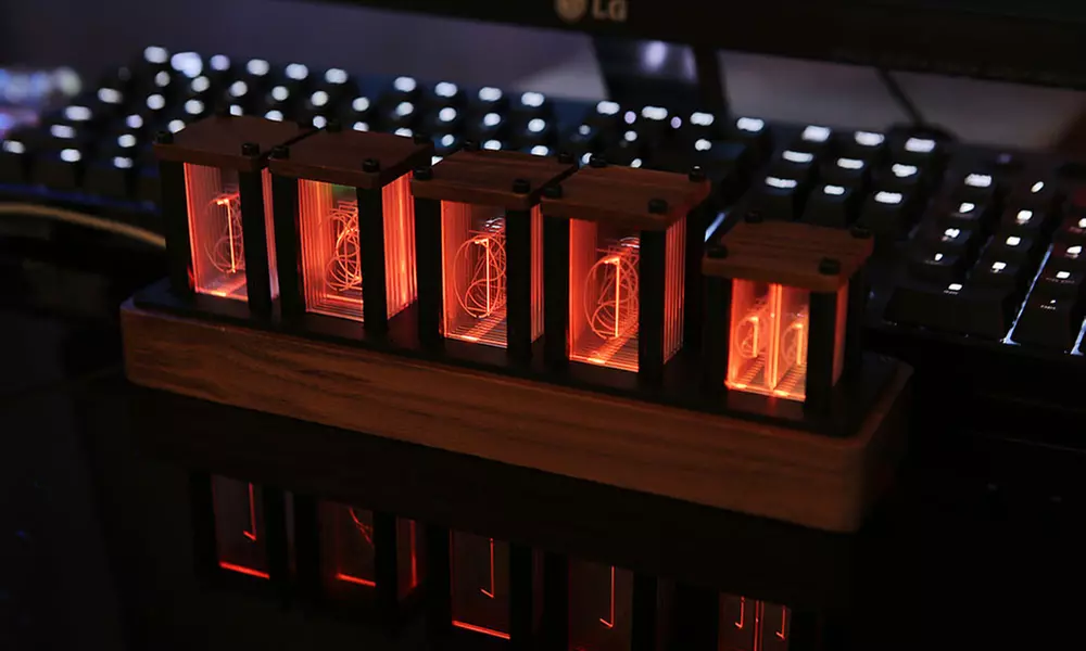 Wertgutschein Nixie-Röhrenuhr