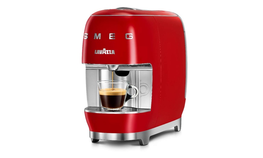 Image 1: SMEG Lavazza Capsule Coffee Machine