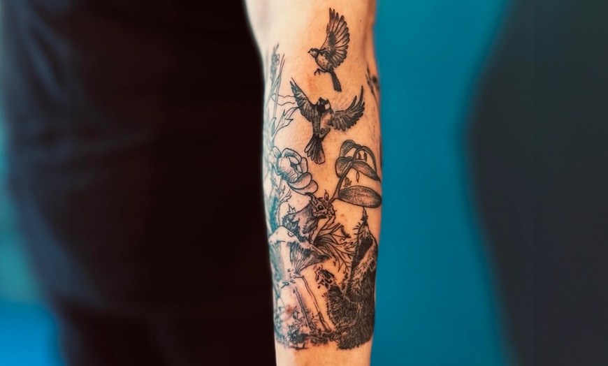 Image 1: 50, 100, 150 oder 200 € Wertgutschein für dein individuelles Tattoo