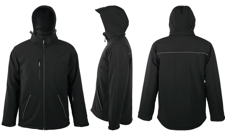 Image 5: Women's Padded Softshell Jacket