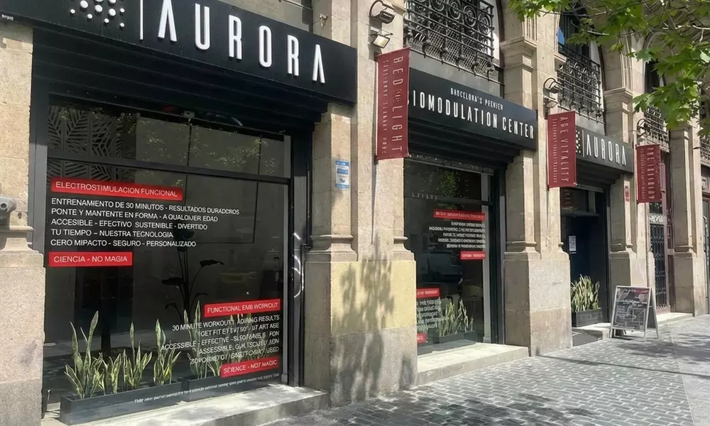 1 o 4 sesiones de terapia de luz roja con opción a electroestimulación