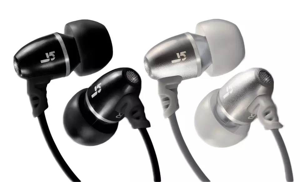 2 Sets of JLab Audio J5M Earbuds with Universal Mic. Multiple Colors Available. Free Returns. - Second Medium