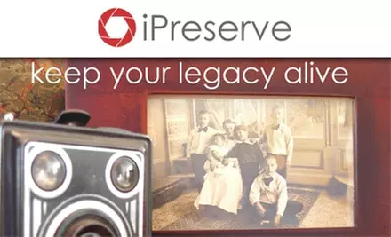 $25 for $100 Toward iPreserve Digital Preservation Services - Primary Image