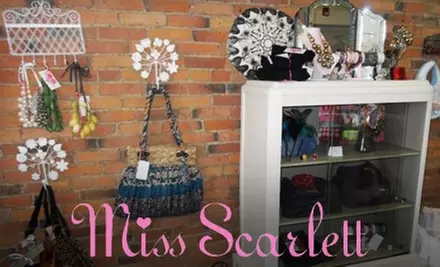 $25 for $50 Worth of Discount Designer Apparel at Miss Scarlett Boutique - Primary Image
