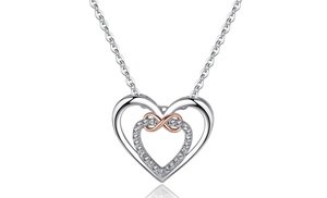 Infinity Love Necklace Made with Crystals from Swarovski®