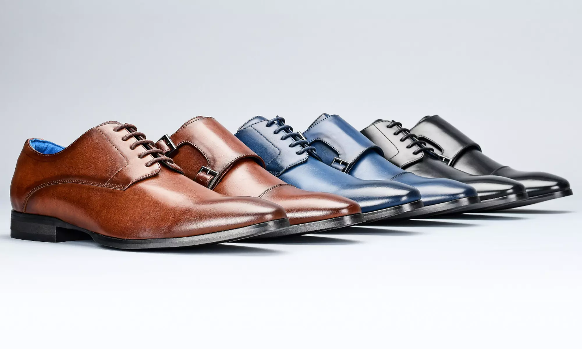Vincent Cavallo Men's Monk-Strap & Lace-up Dress Shoes (2-Pack) - Primary Image