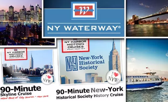$15 for One of Three Boat Tours by NY Waterway Tours - Primary Image