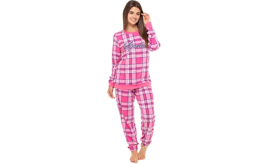 Image 4: Two-Piece Fleece Loungewear Set