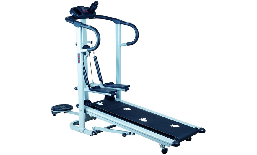 Image 2: 3-in-1 Magnetic Treadmill