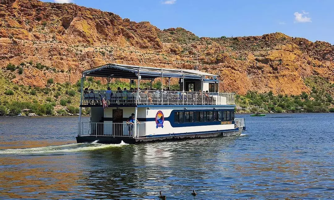 Explore Saguaro Lake's Wildlife and History with Desert Belle’s 80-Minute Narrated Cruise - Primary Image