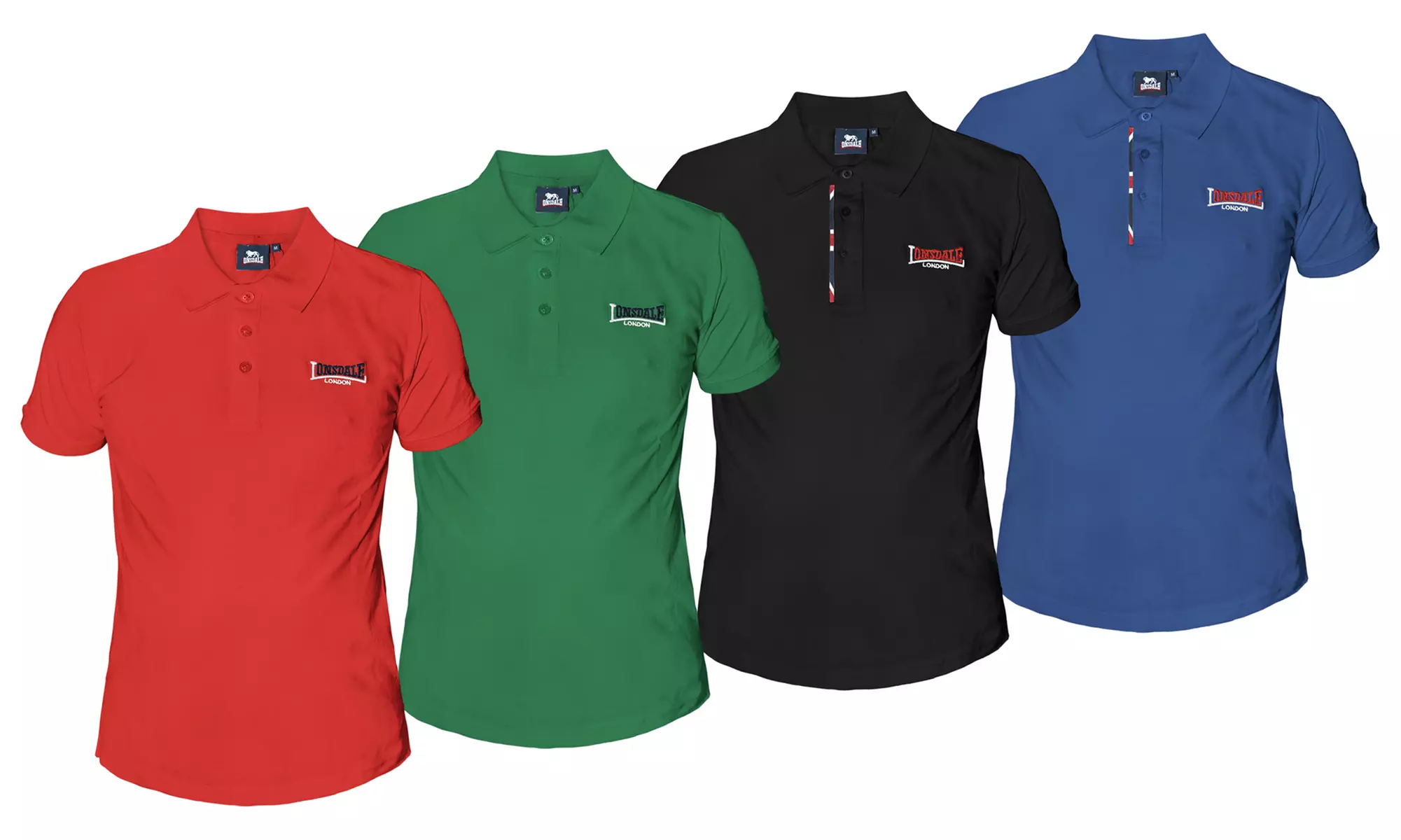 Polo da uomo Lonsdale in 100% cotone