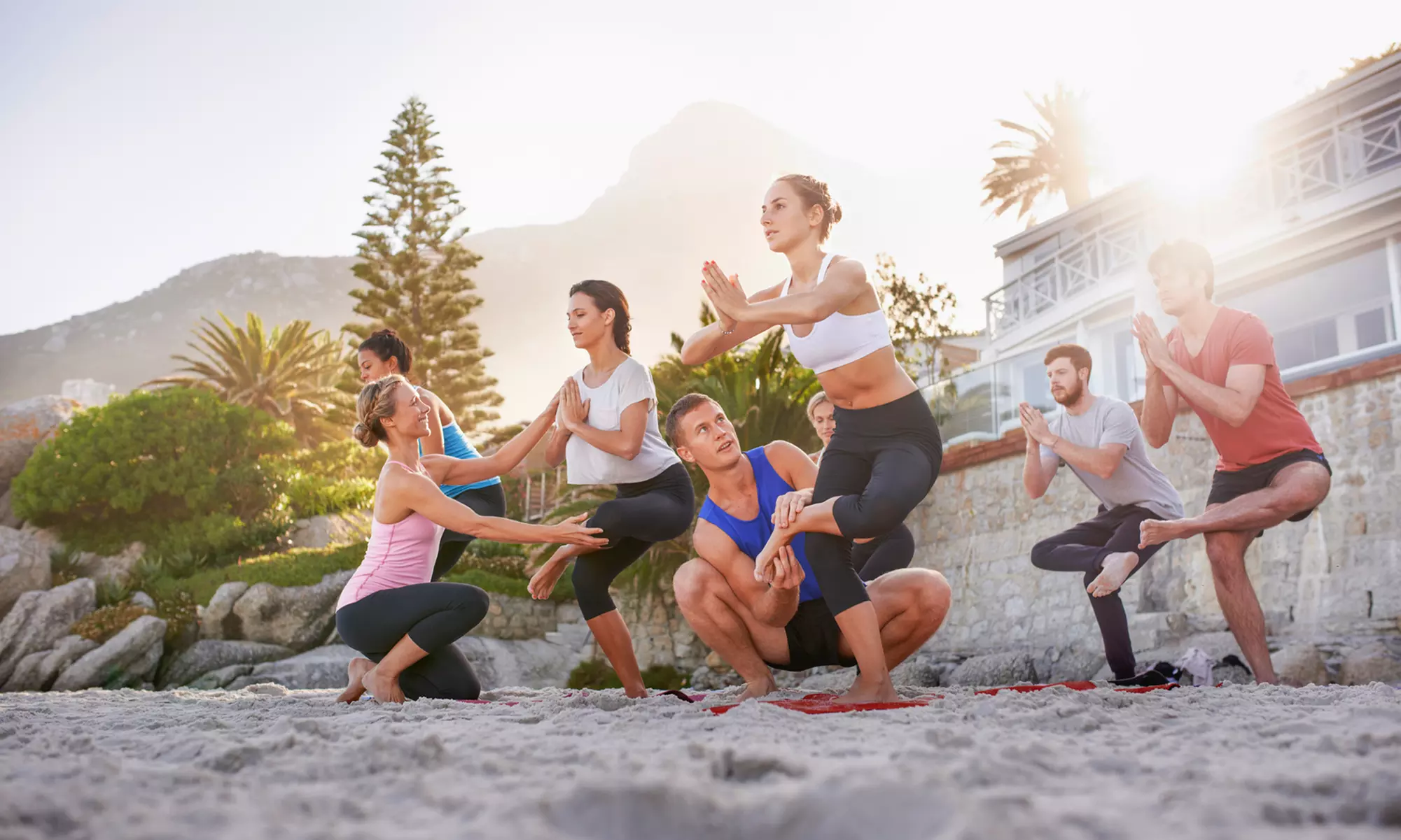 5, 10, 15, or 20 Beach Yoga Classes at Get your OM on the Beach (Up to 72% Off)  - Primary Image