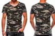 T-shirts style Jean délavé ou Camouflage pour Homme - Second Medium