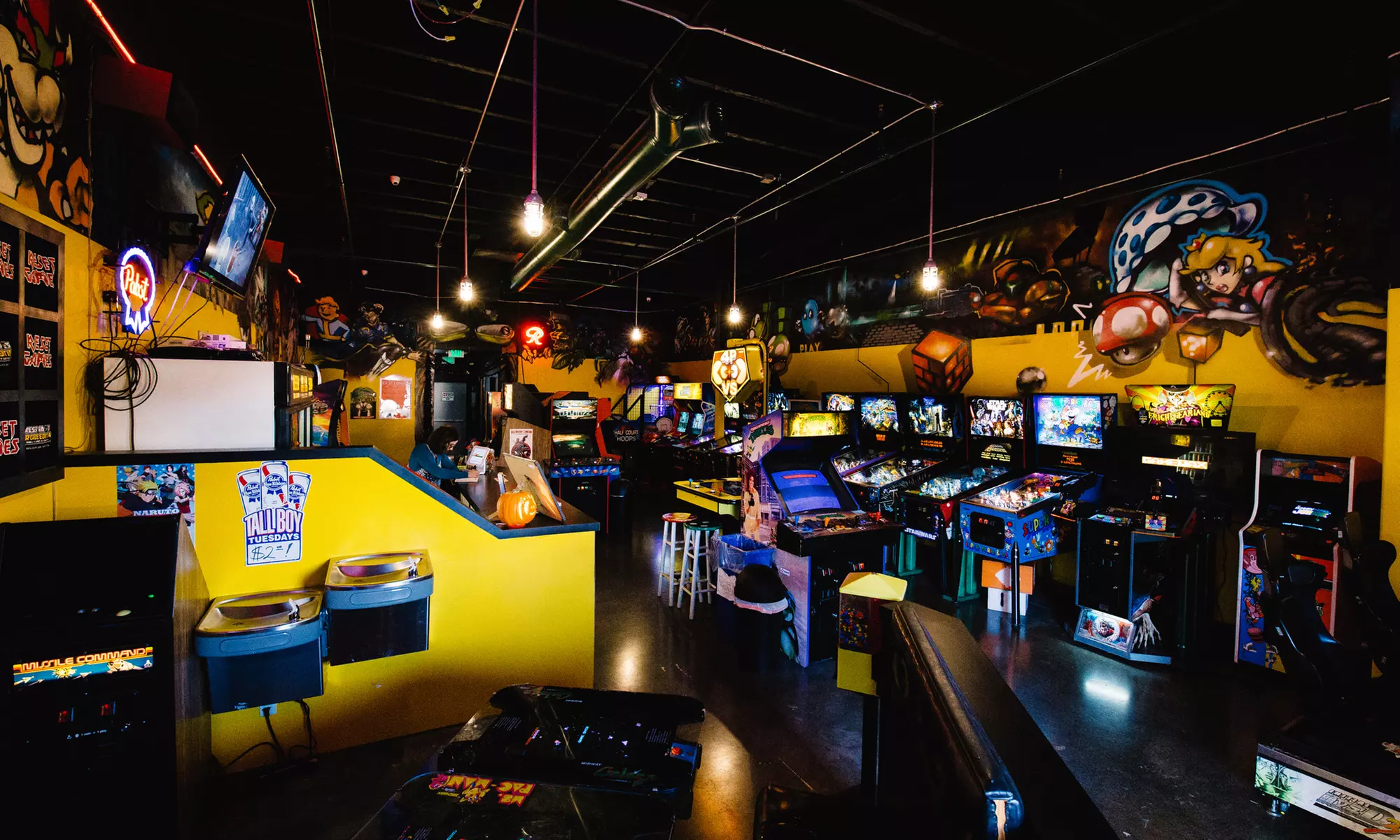 Two Drinks and $5 or $10 in Tokens at Reset Games Arcade Edition (Up to 36% Off) - Primary Image
