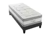 Matelas Royal à mémoire de forme, 24 cm, fabrication française, sommier et pack prêt à dormir en option - Second Medium