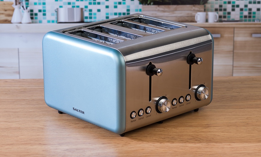 Image 7: Salter Polaris Four-Slice Toaster